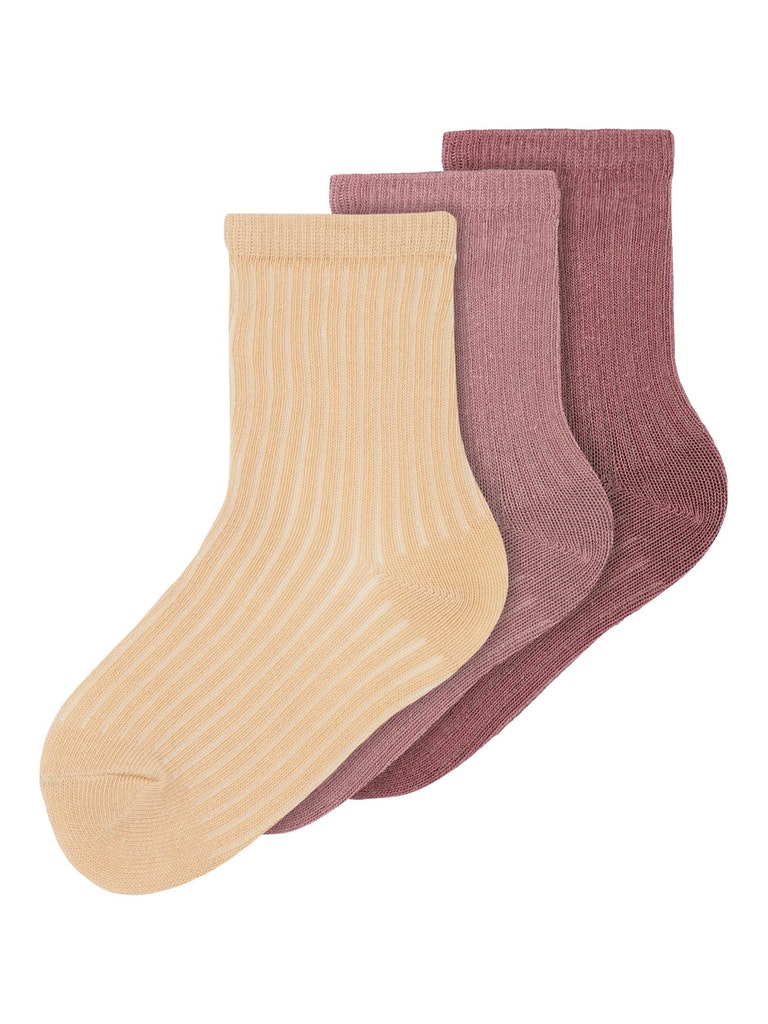 Name it Girls 3-Pack Coloured Socks