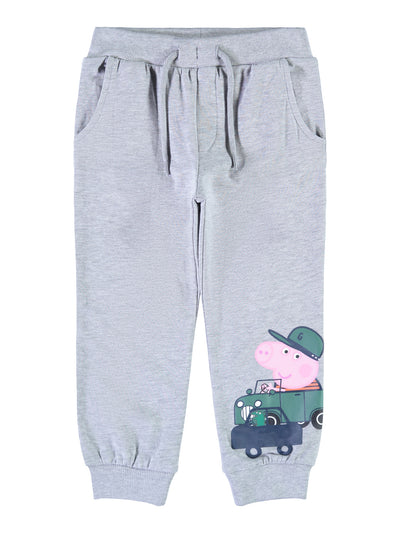 Name it mini boys grey Peppa Pig sweat pants 