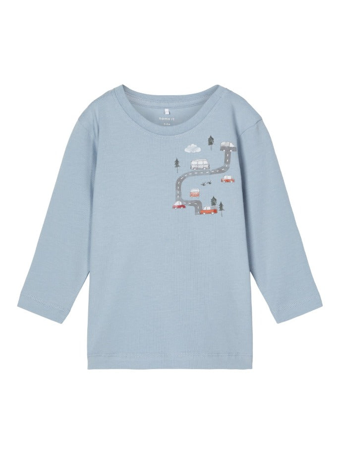 Name it Baby Boy Car Print Cotton Top