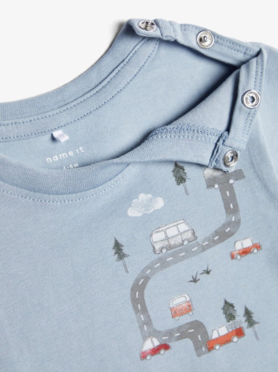 Name it Baby Boy Car Print Cotton Top