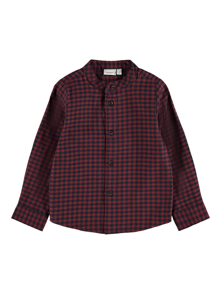 Name it Toddler Boy Cotton Checkered Shirt