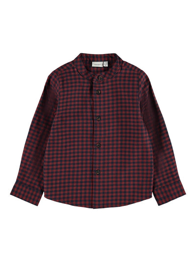 Name it Toddler Boy Cotton Checkered Shirt