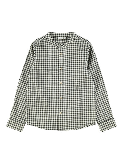 Name it Toddler Boy Cotton Checkered Shirt