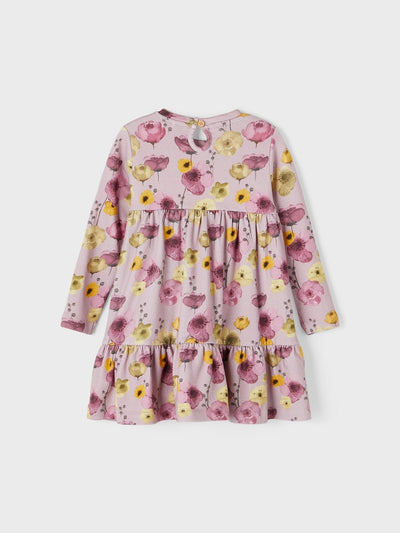 Name It Toddler Girl Floral Print Dress