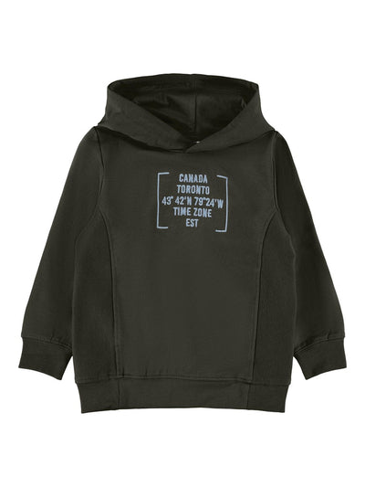 Name It Toddler Boy Hooded Sweat With Slogan