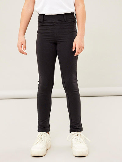 Name it Girls Black Sweat Legging