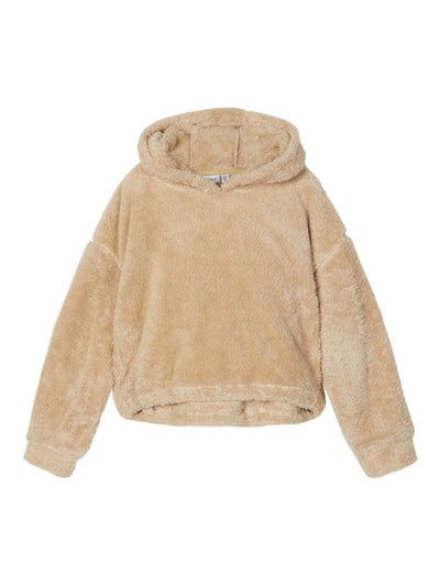 Name it Girls Fluffy Hooded Sweat Top