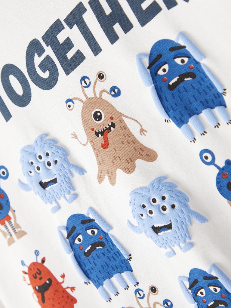 Name it Toddler Boys Monster Print Long-Sleeved Top
