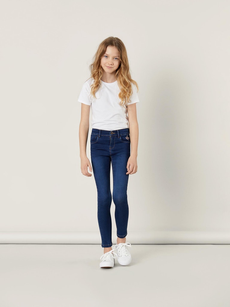 Name it Girls Stretch Denim Slim Fit Jeans