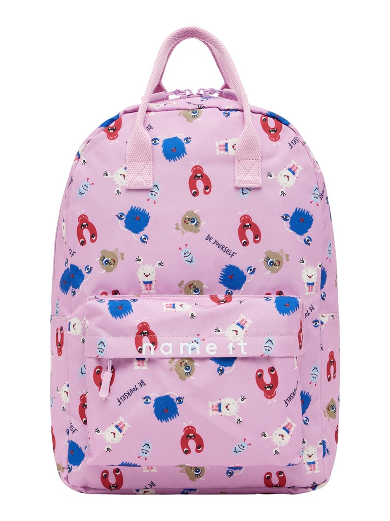 Name it Mini Girls Monster Print Backpack