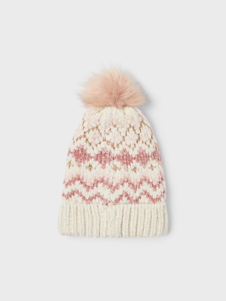 Name it Girls Knitted Hat with Pom Pom