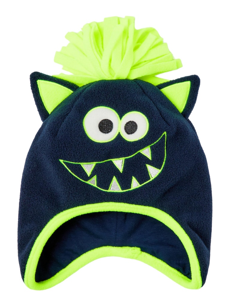 Name it Toddler Boy Monster Face Winter Hat