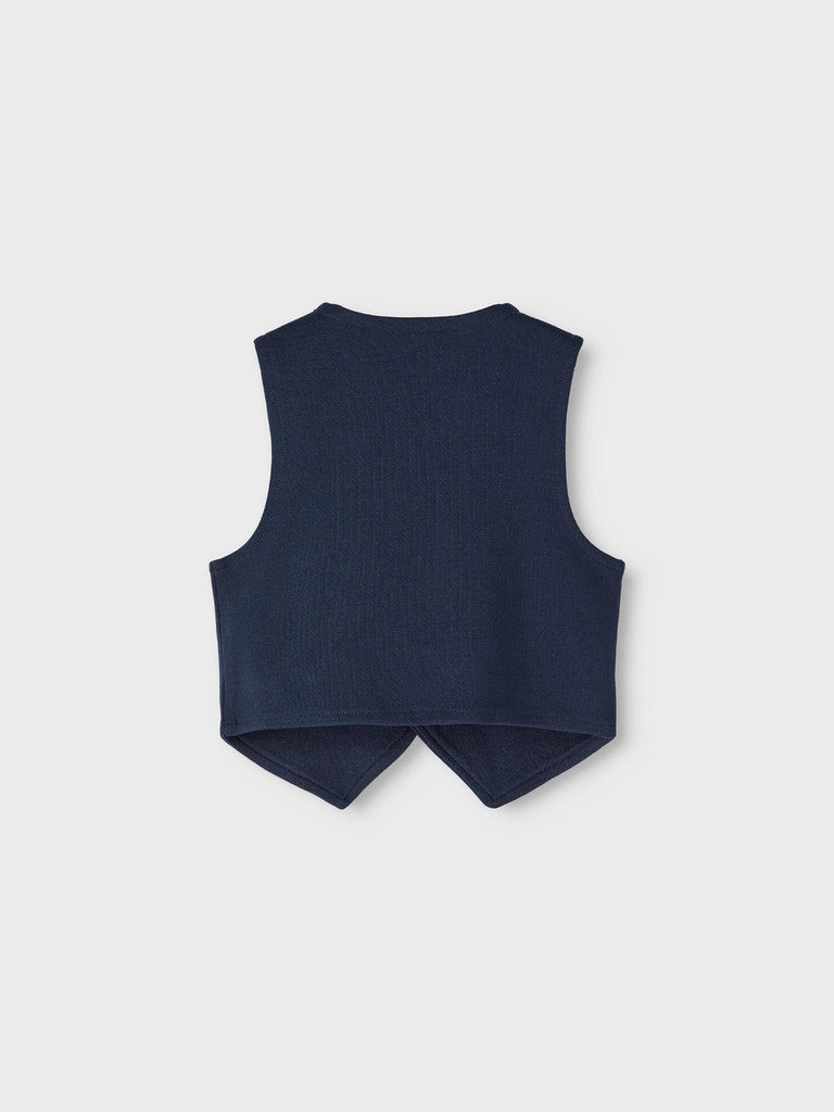 Name It Baby Boy Navy Waistcoat