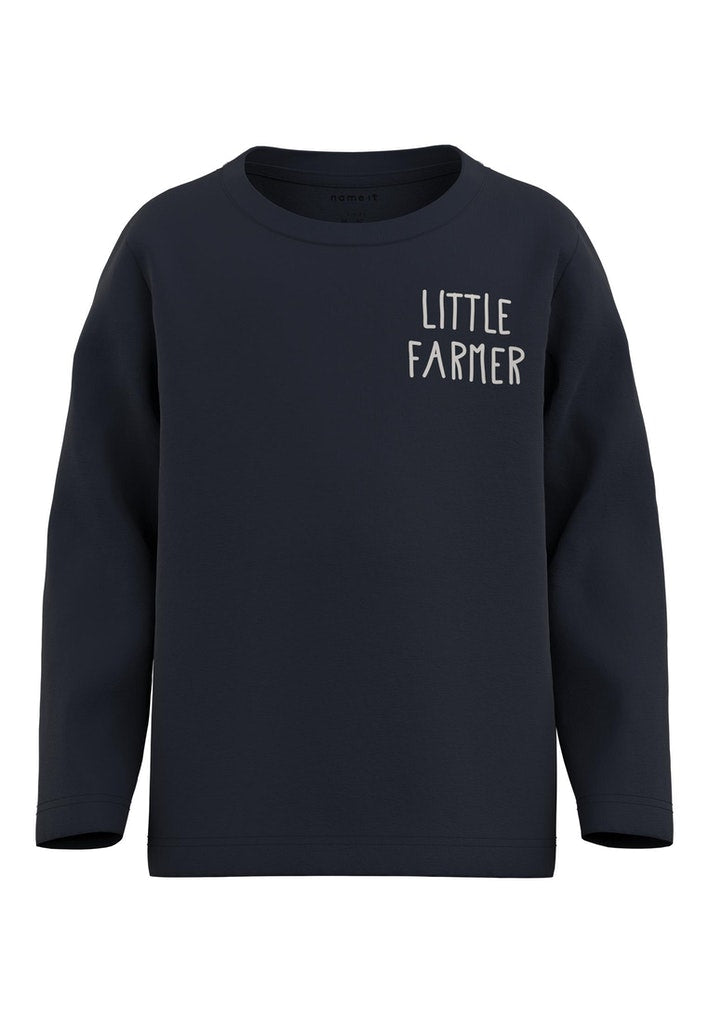 Name it Boys Graphic Print Long-Sleeved Top - Little Farmer