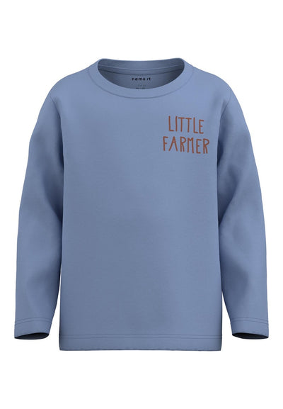 Name it Boys Graphic Print Long-Sleeved Top - Little Farmer