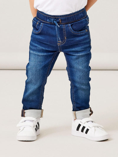 Name it Mini Boys Slim Leg Sweat Denim Jeans