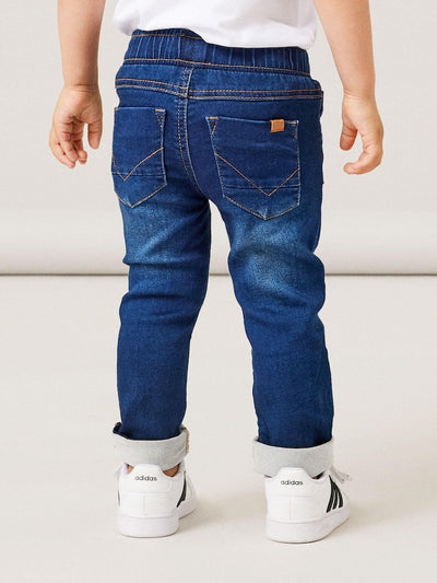 Name it Mini Boys Slim Leg Sweat Denim Jeans