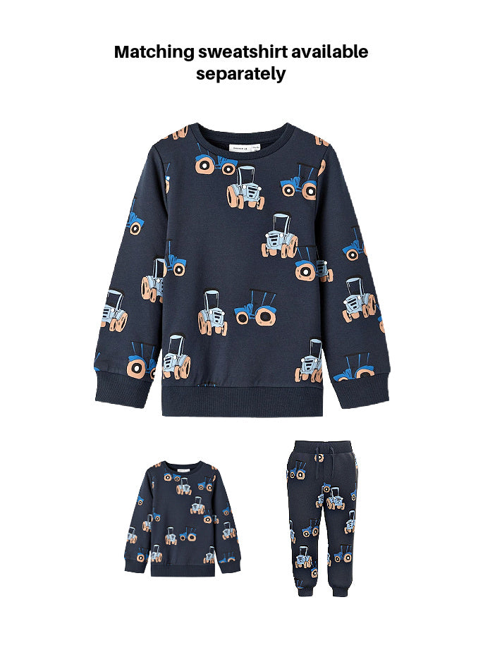 Name it Boys Tractor Print Sweatpants