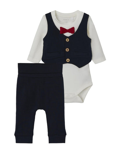 Name It Baby Boy 2-Piece Waistcoat Set