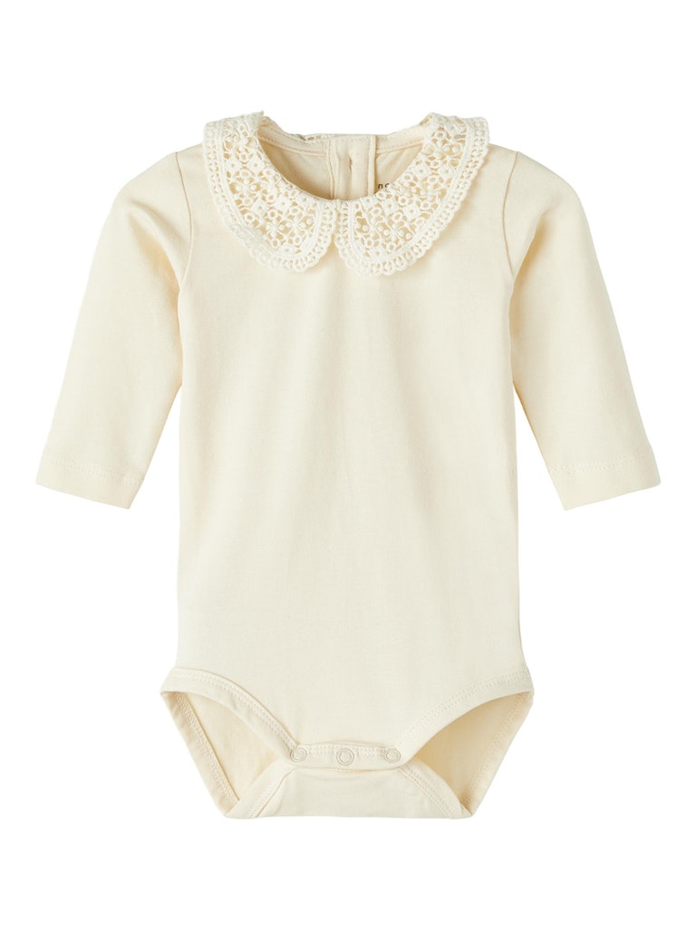 Name it Baby Girl Lace Collard Body Suit