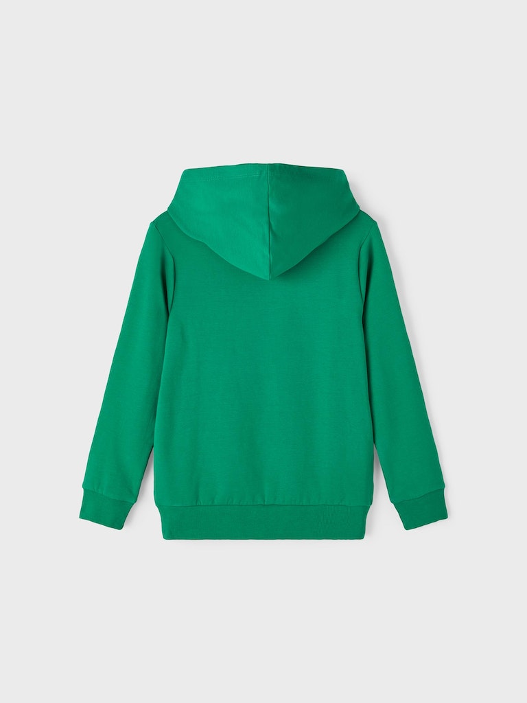 Name It Boys Graphic Print Hoodie - Green