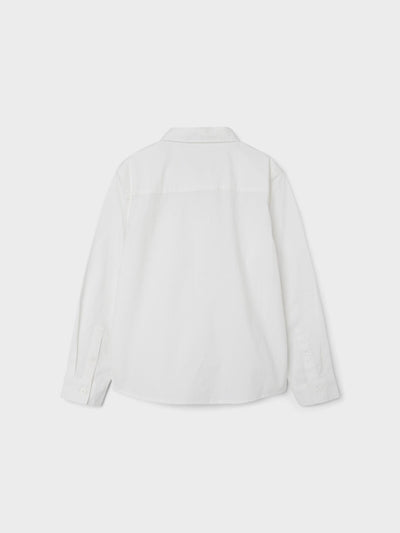 Name It Boys Long Sleeved White Shirt