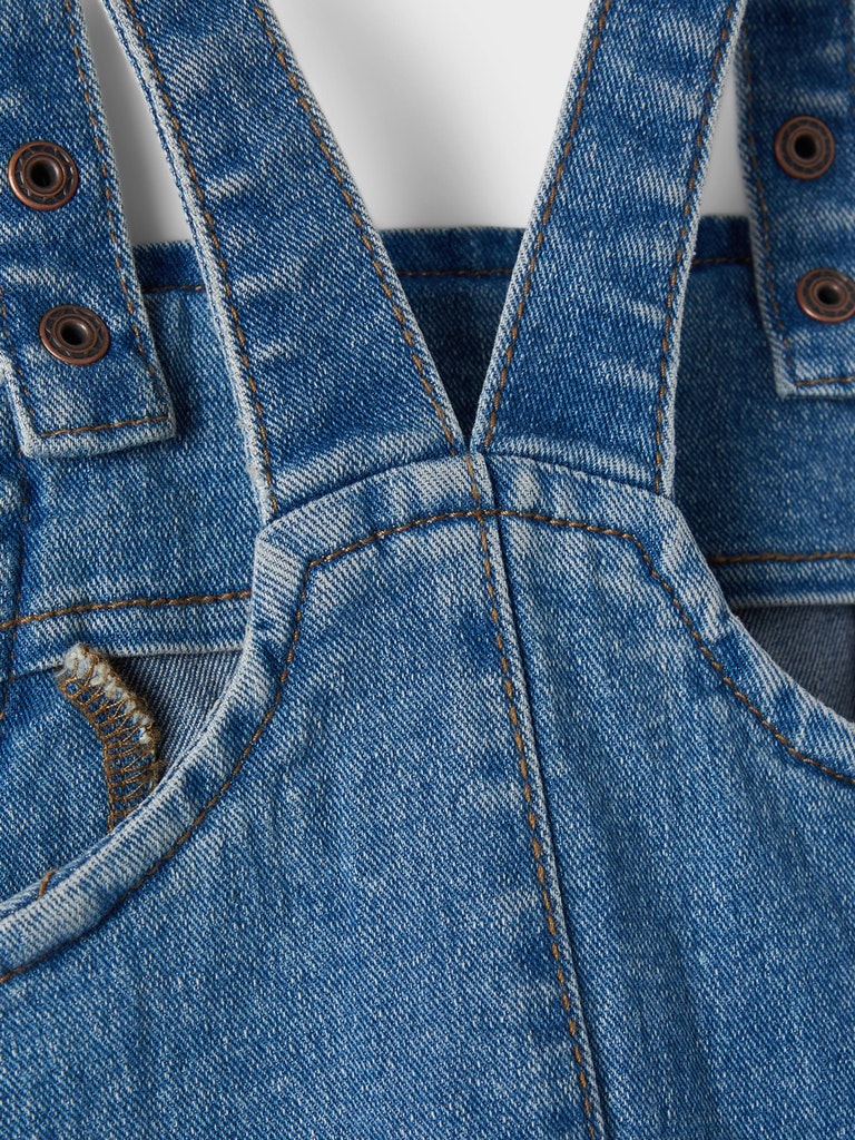 Name it Girls Denim Pinafore Dress