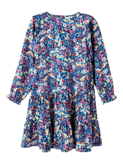Name it Girls Pretty Long Sleeved Floral Dress