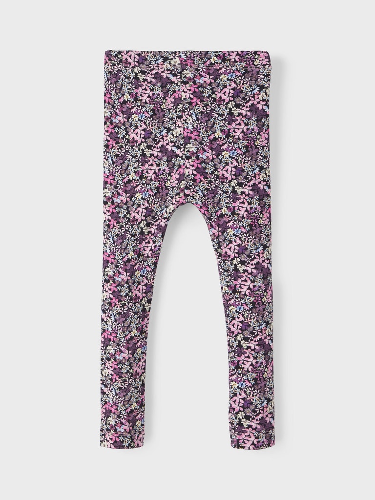 Name it Mini Girl Floral Print Stretchy Leggings