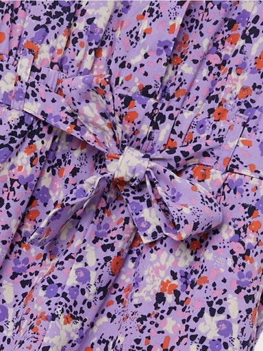 Name it Girls Floral Jumpsuit - Purple