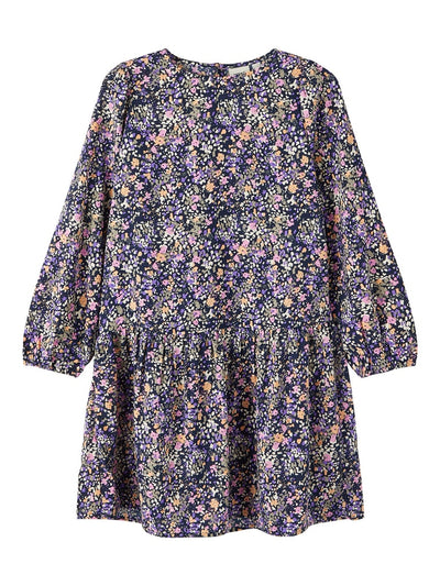 Name it Girls Floral Long Sleeved Dress