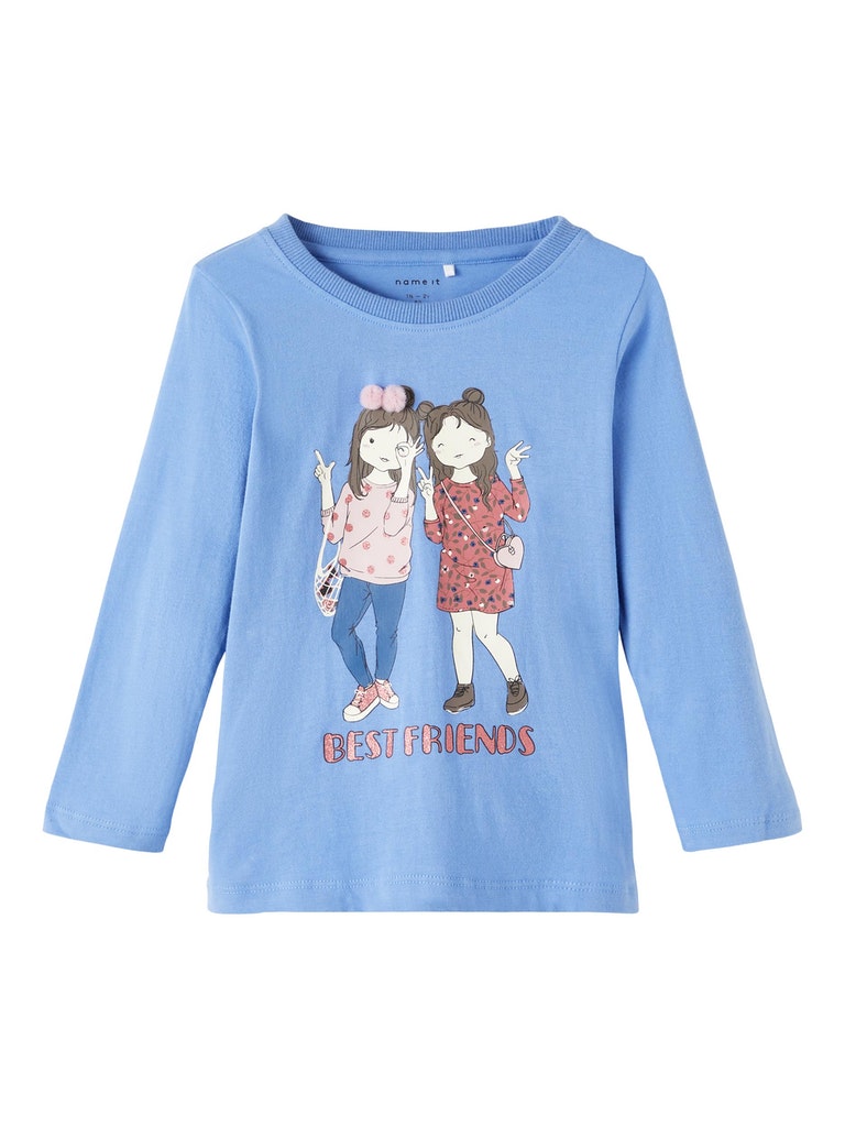 Name it Girl Long Sleeved Graphic Top - Best Friends