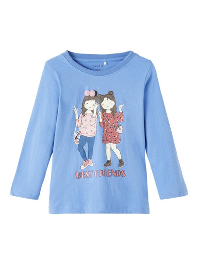 Name it Girl Long Sleeved Graphic Top - Best Friends
