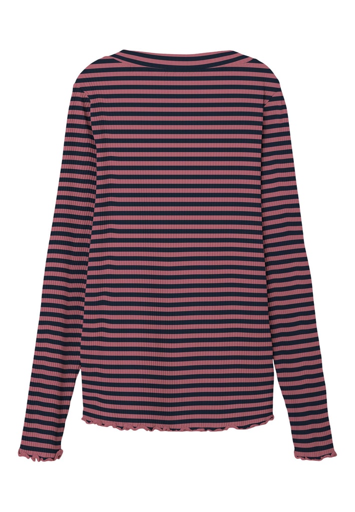 Name It Girls Striped Slim-Fit Top