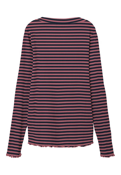 Name It Girls Striped Slim-Fit Top