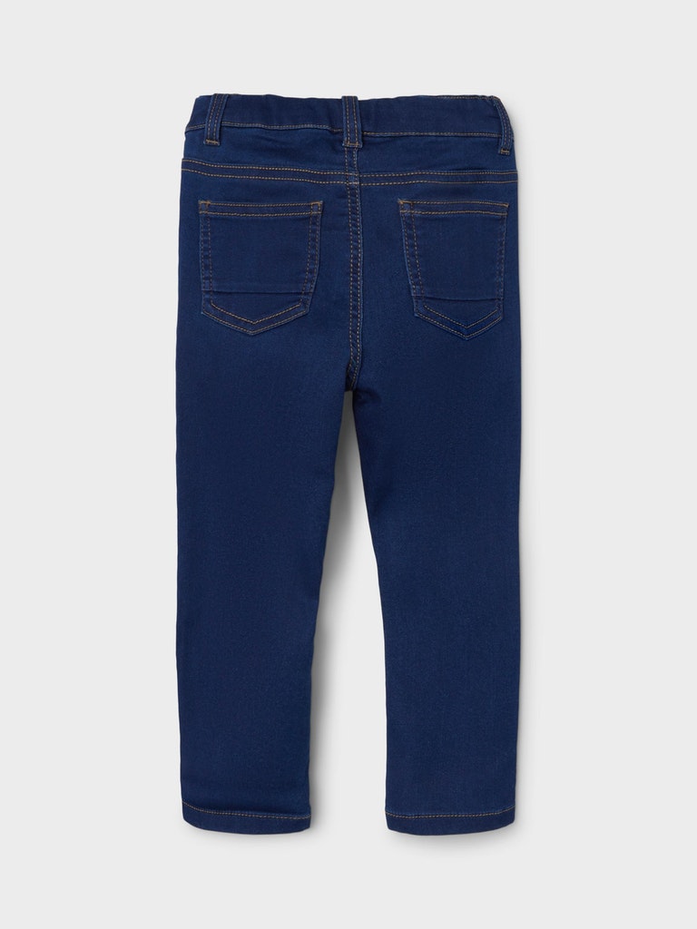 Name it Pull-Up Dark Denim Sweat Jeans