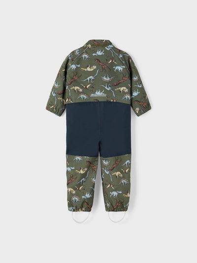 Name it Boys ALL-IN-ONE Outdoor Dinosaur Rain Suit