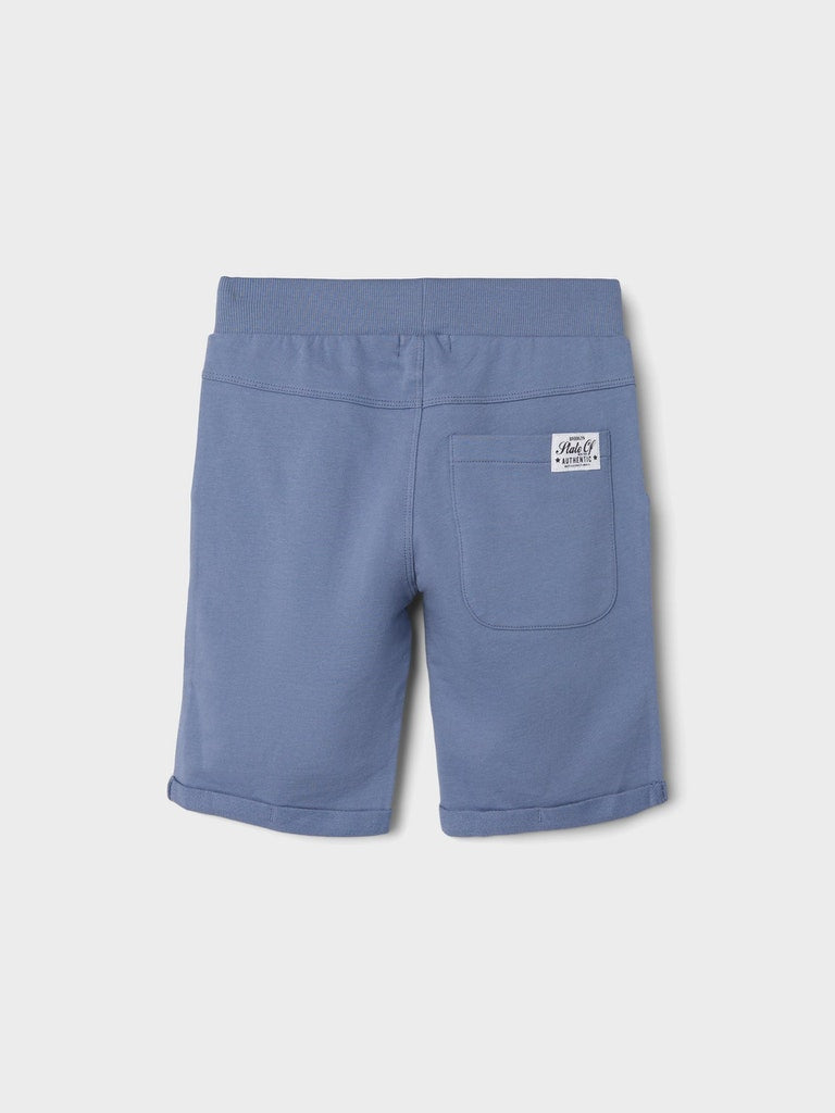 Name it Boys Blue Cotton Sweat Shorts Wild Wind