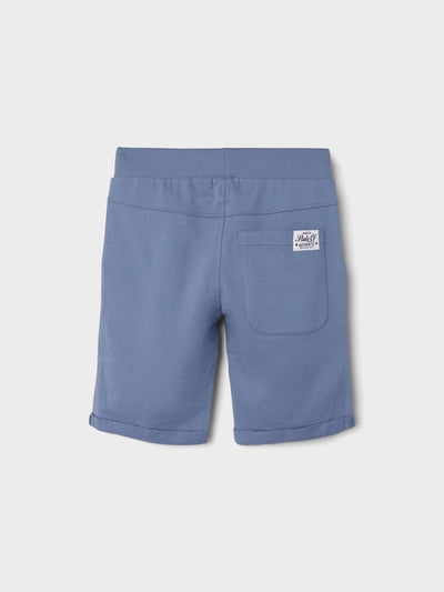 Name it Boys Blue Cotton Sweat Shorts Wild Wind