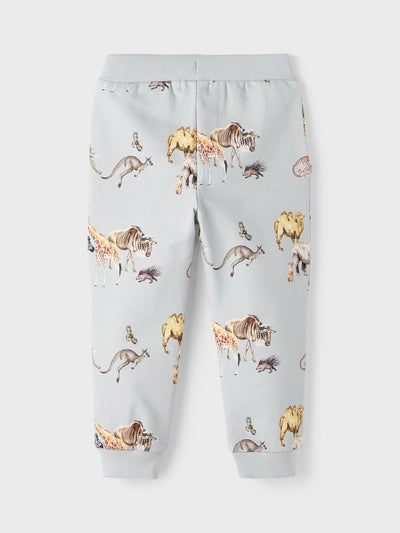 Name It Mini Boys Animal Print Sweatpants