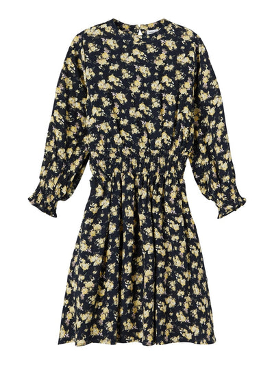 Name it Girls Pretty Long Sleeved Floral Dress