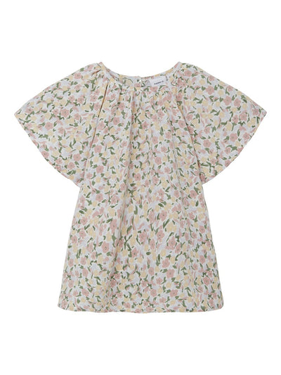 Name it Girls Short-Sleeved Floral Print Blouse