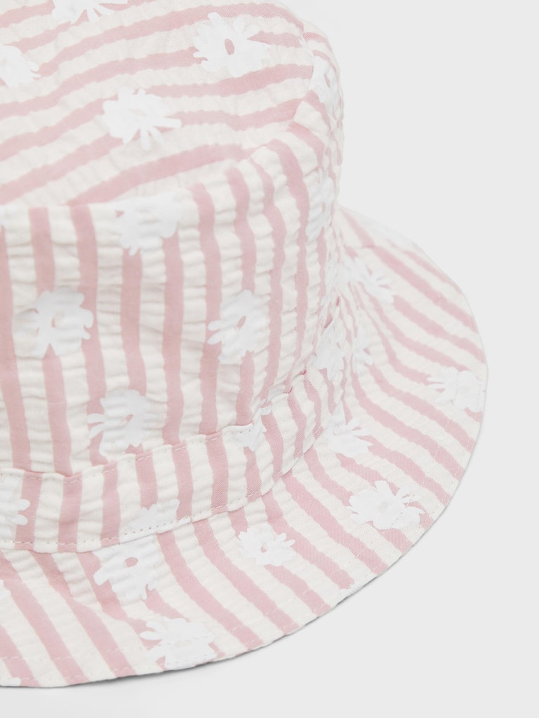 Name it Mini Girl Pink And White Floral Bucket Hat