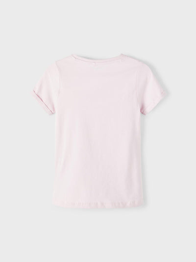 Name it Girls Short Sleeved Summer Themed print T-Shirt