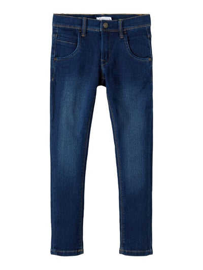 Name it Boys Dark Blue Denim Slim Fit Jeans