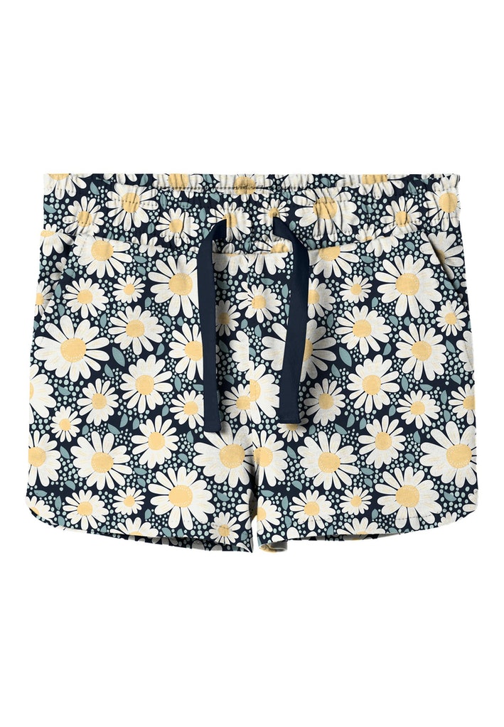 Toddler Girl Cotton Shorts/Daisy