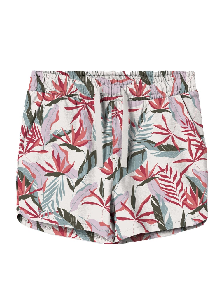 Kid girl cotton shorts/Tropical