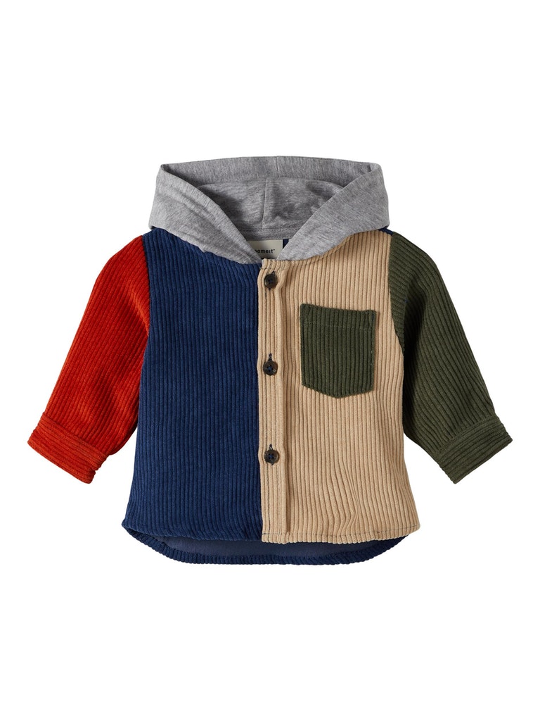 Baby boy multicolor shacket