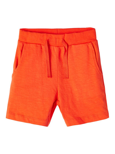 Mini boy cotton shorts/Orange