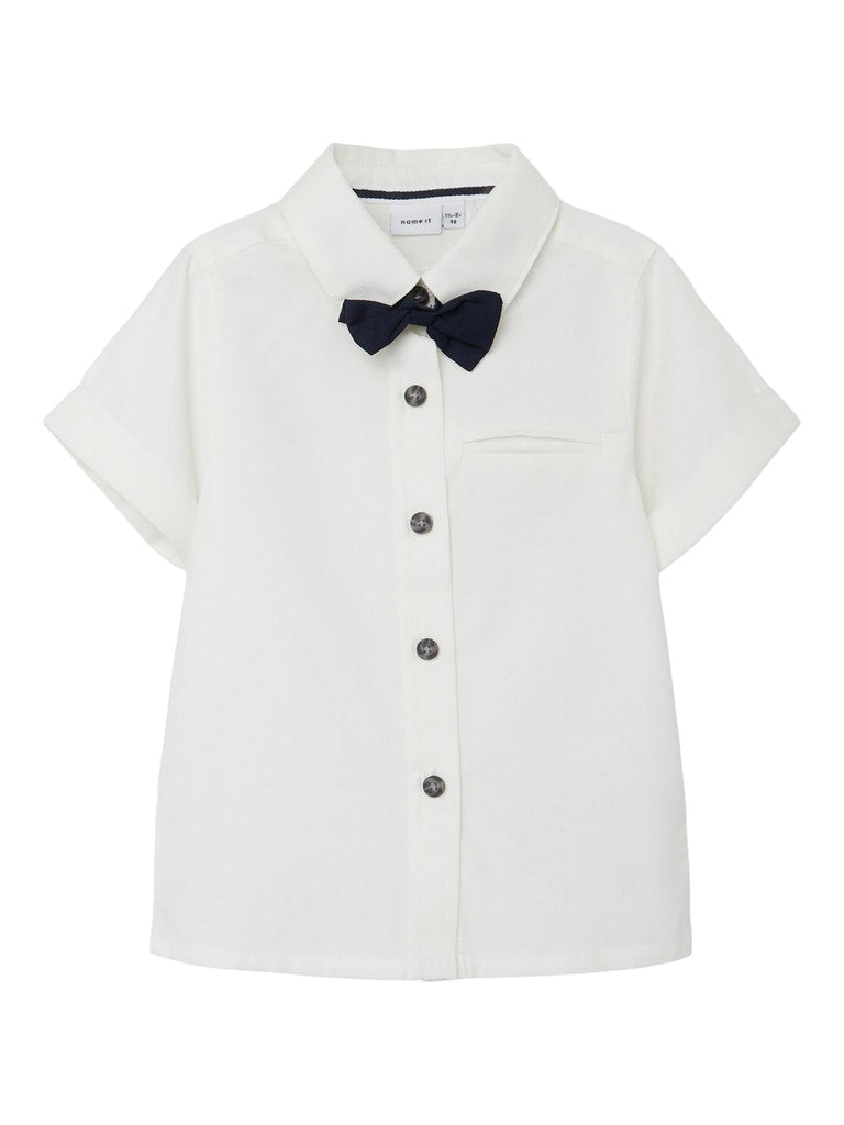Name it Toddler Boy Short-Sleeved Shirt With Bow-Tie – Hopscotch